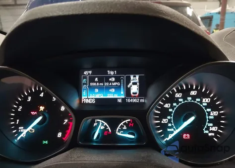 2016 Ford Escape Se из США, поврежденный, VIN 1FMCU0GX2GUC52478